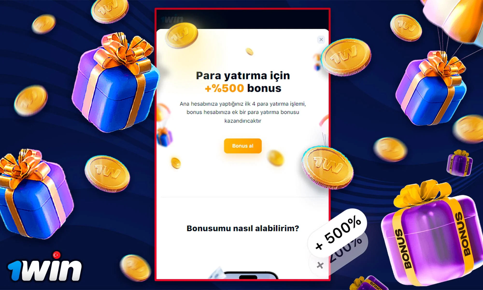 1Win Hoşgeldin Bonusu Bilgileri