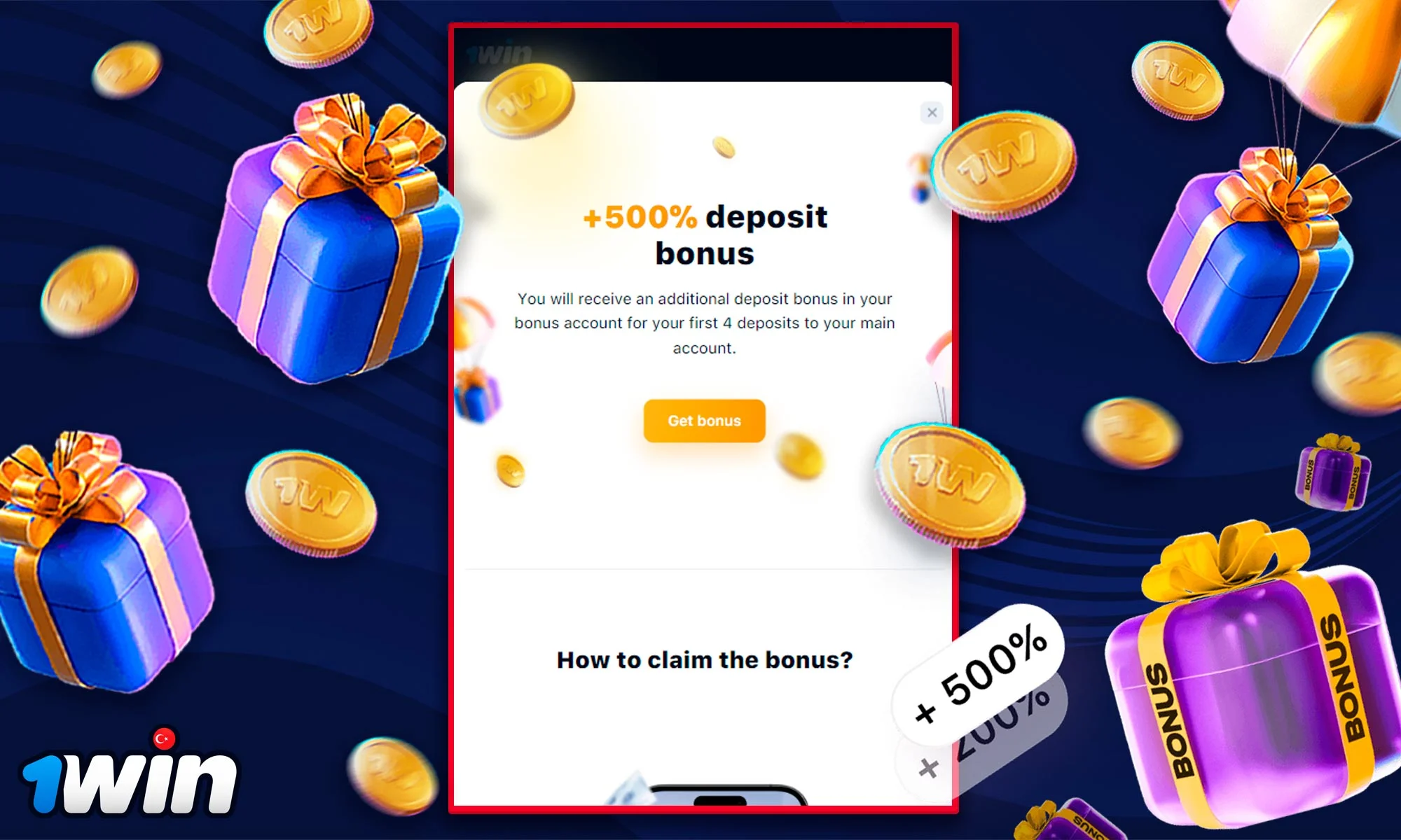 1Win Welcome Bonus Information