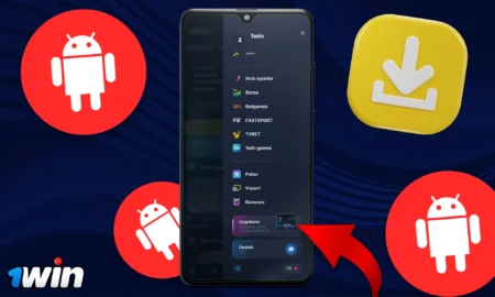 Android için 1win'in nasıl indirileceğine ilişkin bilgiler